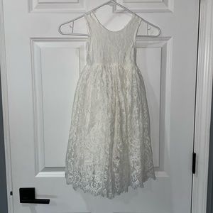 Lace Flower Girl Dress